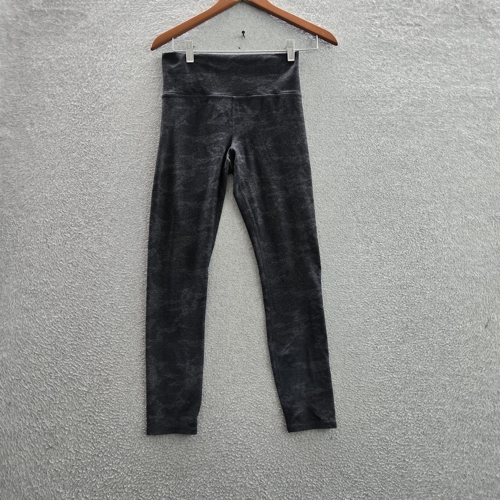 Vuori Activewear Pants S Gray Camouflage Clean Elevation Legging 24" Inseam